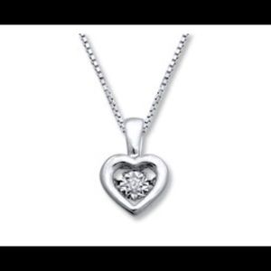 Diamonds in Rhythm, Accent Sterling Necklace